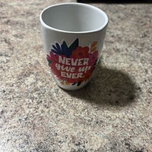 Inspirational Floral Mug - White